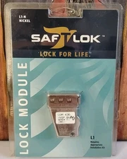 SAFE T LOCK Model L1-N Nickle Lock Module  , SafeTlock SAFTLOK