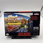 Aerobiz Supersonic Super Nintendo SNES CIB Authentic