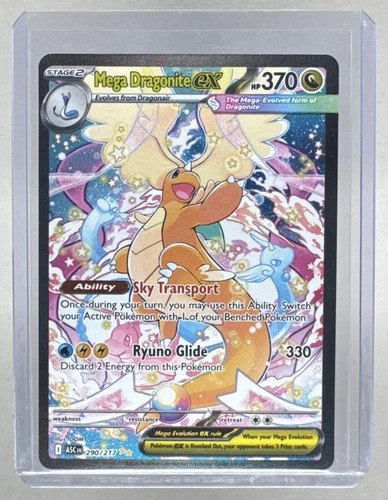 Mega Dragonite ex 2026 Pokemon Ascended Heroes 290/217 Special Illustration Rare