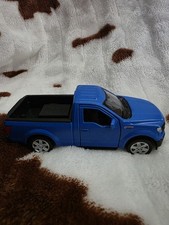 Ford F-150 Diecast 5'' Car: Pull Back  Blue Official Licensed New 