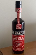 Amaro Ramazzotti Felsina Vintage Anni 60/70 Sigillo Integro Bottiglia