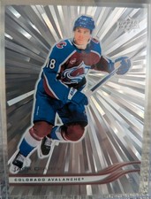 Jack Drury 2025-26 Upper Deck Series 2 Outburst Silver #293 Avalanche SP🔥