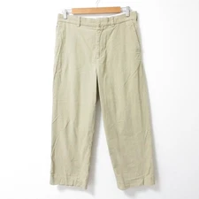 YAECA Corduroy Pants Wide Pants 19656 Size 32 Khaki mens USED