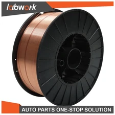 Labwork ER70S-6 .035" (0.9 mm) Mild Steel MIG Welding Wire - 44 Lbs Roll New