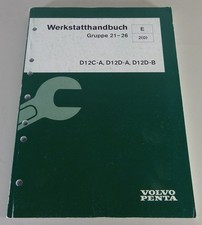 Workshop Manual Volvo Penta Boat Engine D12C-A / D12D-A / D12D-B as of 04/2003