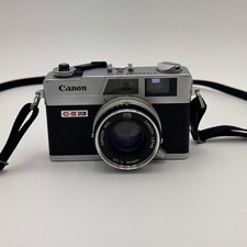 Canon Canonet QL17 Film Camera - Silver w/ Wrist Strap