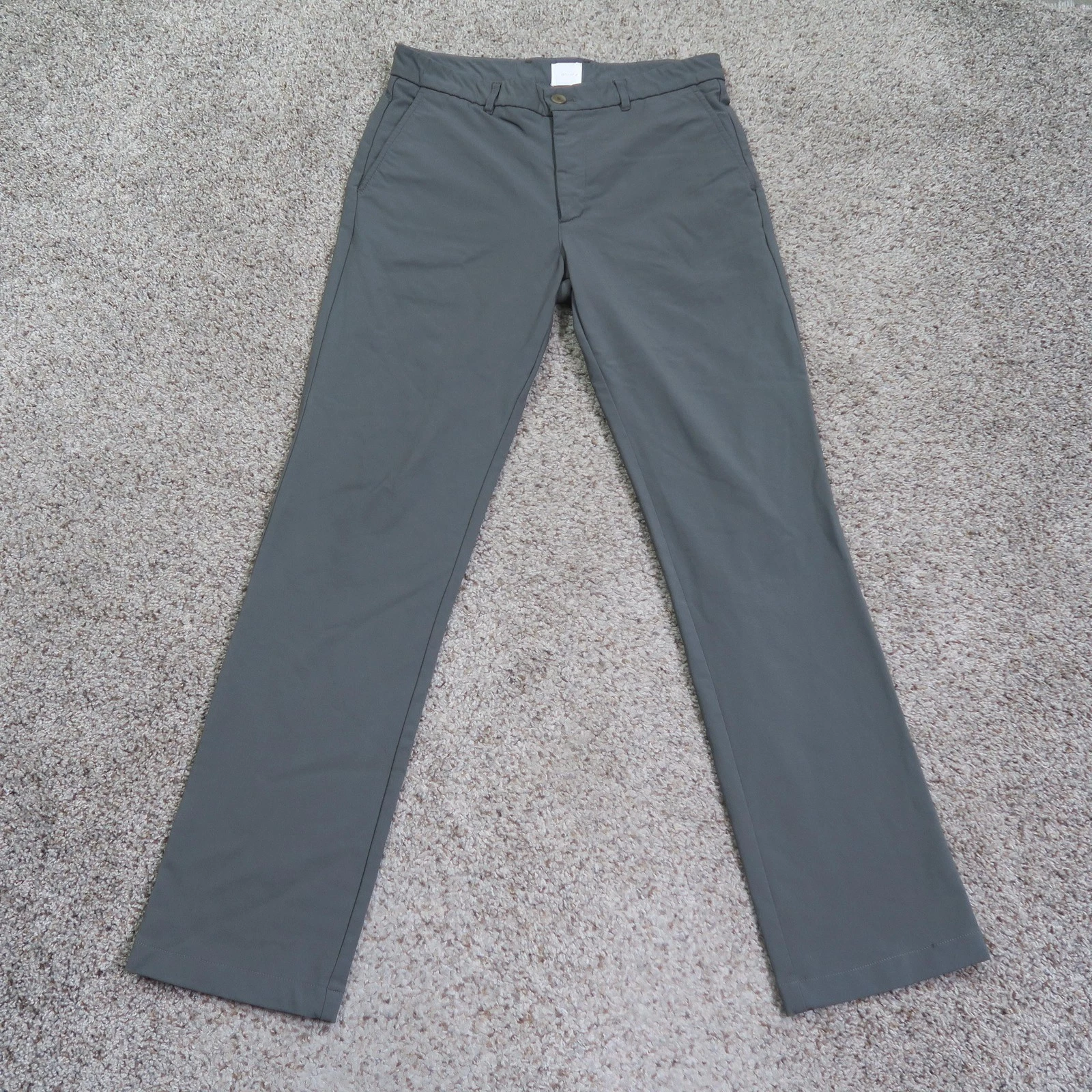 Proof Pants Mens 32 Gray Nomad Performance Chino Stretch Huckberry Casual 32x32