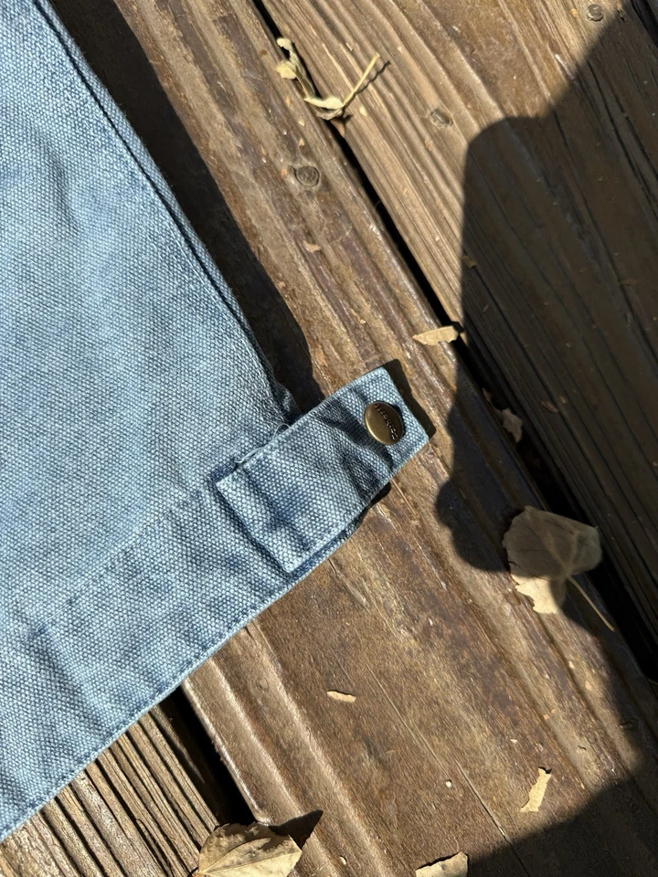 Chaqueta Detroit Vintage Carhartt Azul Marino Lona Talla Grande Foto 4 de 4