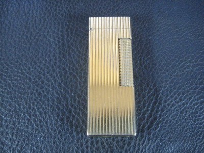 Dunhill Rollagas Feuerzeug Lighter Gold Komplett Überholt Garantie Kingsman
