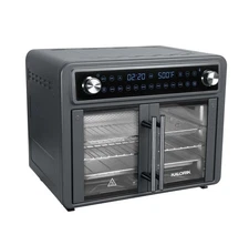 Kalorik MAXX 26 Quart Flex Sync Air Fryer Oven with 14 Accessories - Graphite