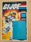 Gi.Joe ARTIC TROOPER SNOW JOB 1983 Card only Back Uncut