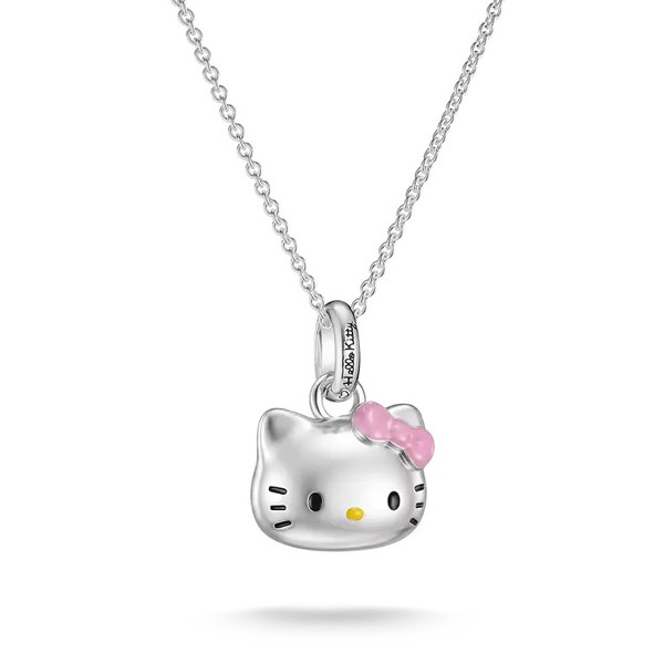 Thomas Sabo Kette 45 Cm Hello Kitty Legierung Feinsilber Plattiert KE2392-M06-7-image