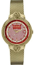 Versus Versace Womens  Gold 38mm Bracelet Fashion Watch
