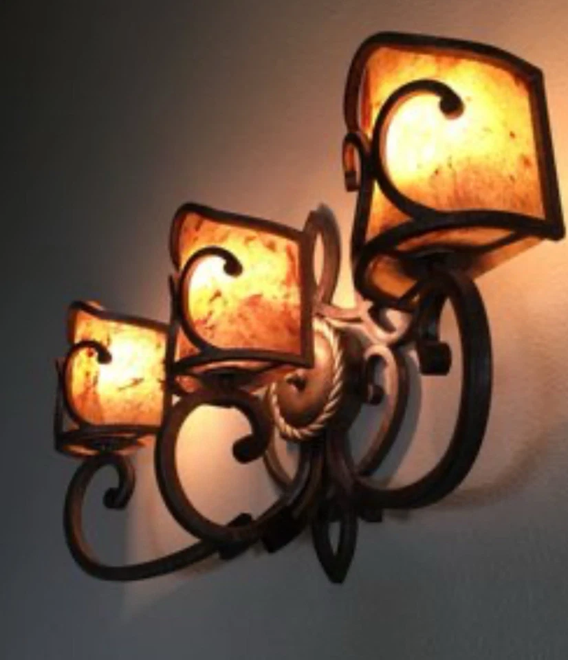 METROPOLITAN N2053-265 GRAN CANARIA CARCASA BRONCE TOCADOR LÁMPARA 3 LUCES Foto 2 de 4