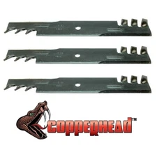 3 USA BLADES Mulching Fits Ariens Ikon Mower 52 XD with 52 inch Deck