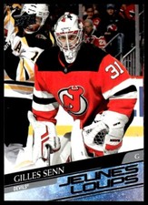 2020-21 Upper Deck Young Guns Gilles Senn Rookie New Jersey Devils #453 R17