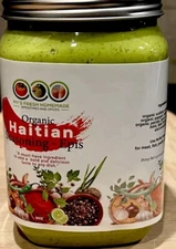 Handcrafted Organic Haitian Seasoning Epis 16 Oz. Gluten-Free| No GMO| Vegan