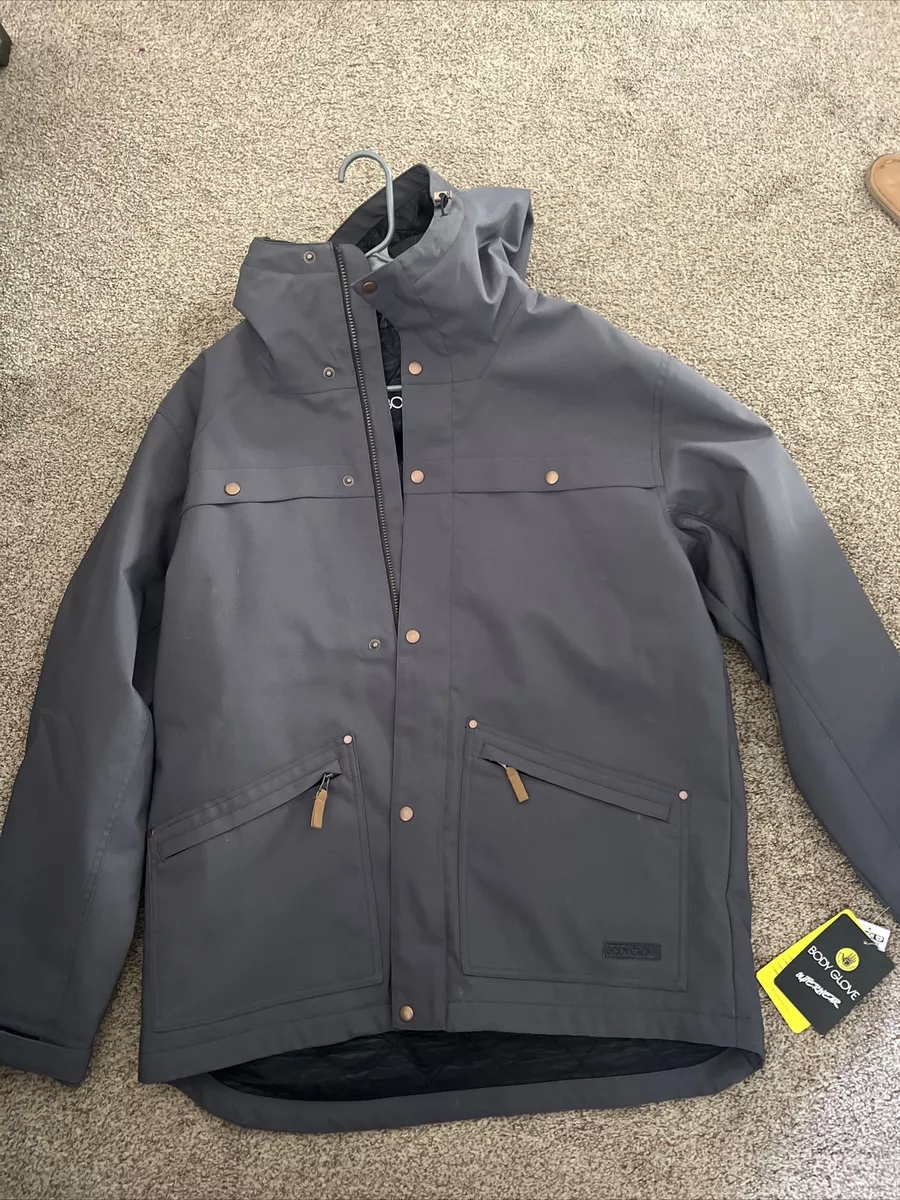 Body glove top snowboard jacket
