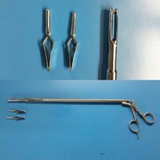 Laparoscopic Bulldog Clamp Applier 2 Clips Urology Surgical 10mm Instruments