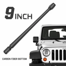 RYDONAIR 9" Antenna Fits 2007-2024 Jeep Wrangler JK JLRubicon Sahara Gladiator