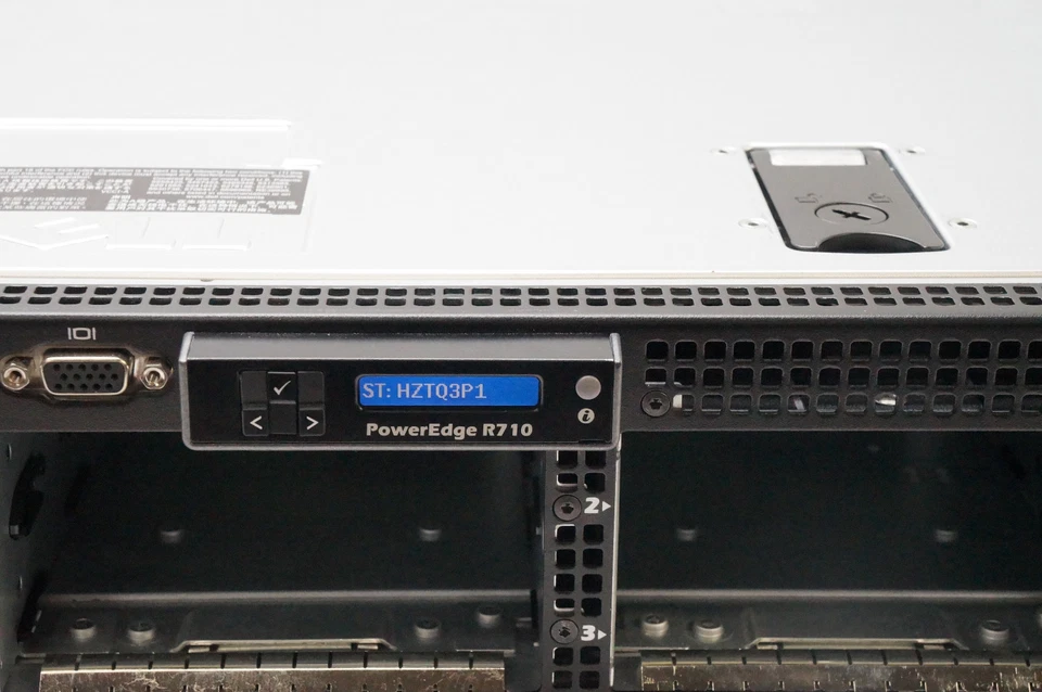 Dell PowerEdge R710 Rack Server 6GB x2 E5506 2.13 GHz Service Tag HZTQ3P1  - Image 4 of 4