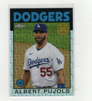 2021 Albert Pujols Topps Silver Pack 1986 #86C-1 Free Shipping (F29)