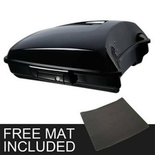 Black 5.5" Razor Trunk Latch Fit For Harley Touring Road King 2014-2025 24