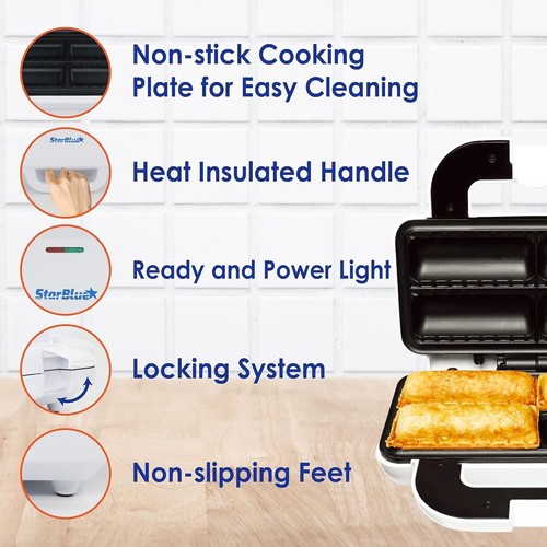 Sausage Roll Maker by Starblue with Free Recipe Ebook – Make 4 Quick and Deli... - Picture 5 of 8