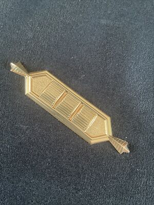 FRANKLIN MINT STERLINGSILBER STAR TREK ABZEICHEN ABZEICHEN ~ KAPITÄNSBARREN