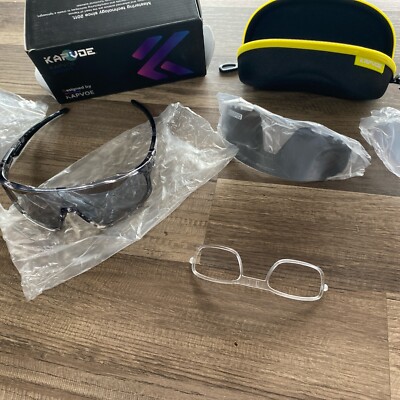 Kapvoe Outdoor Bycling Sunglasses, Sports Cycling Glasses Polarized/v