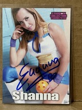 Shanna Autograph 2018 Stardom Collection #161 SP AEW Portuguese Perfect Athlete