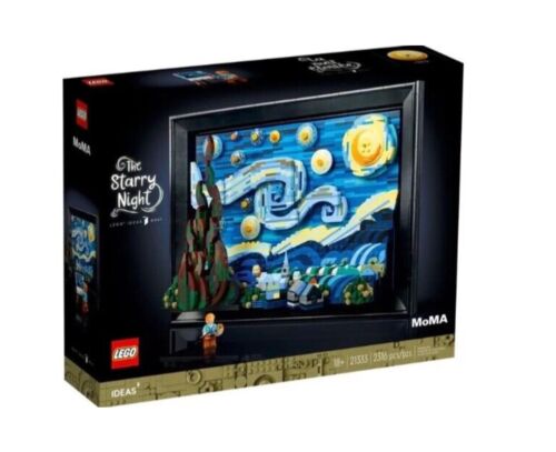 LEGO Ideas 21333 Notte Stellata di Van Gogh, Nuovo - Foto 1 di 1