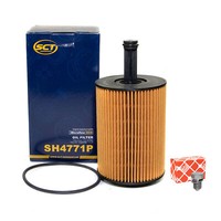 ÖLfilter SH 4771 P + ÖLablassschraube FüR Audi A2 A3 Seat Altea VW Golf V Touran