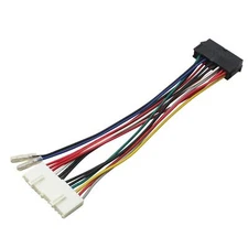 For Computer 286 386 486 586 20P ATX To 2 Port 6Pin AT PSU Converter Power Cable