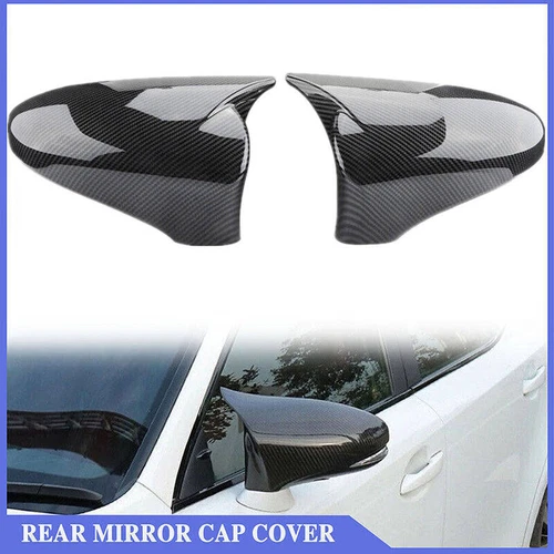 M Horn Carbon Fiber Side Mirror Cover Cap For Lexus IS200 300 350 450 2014-2020