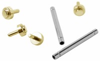 Minott → Bandstifte Ø 1,5 Stifte 15Mm Edelstahl Goldfarben → 34231
