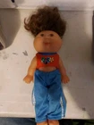 VINTAGE 1995 CABBAGE PATCH KIDS MATTEL LONG HAIRED DOLL, HARD PLASTIC