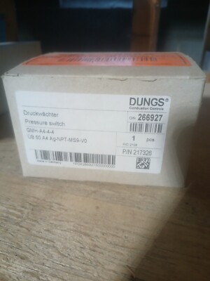 New Dungs GMH-A4-4-4 Gas Pressure Switch 1-20'' WC 266927 Old P/N 217-362A