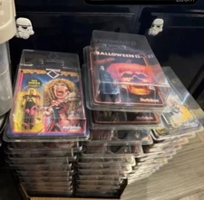 3 (3) protective Display cases for Reaction 3.75” Carded Figures