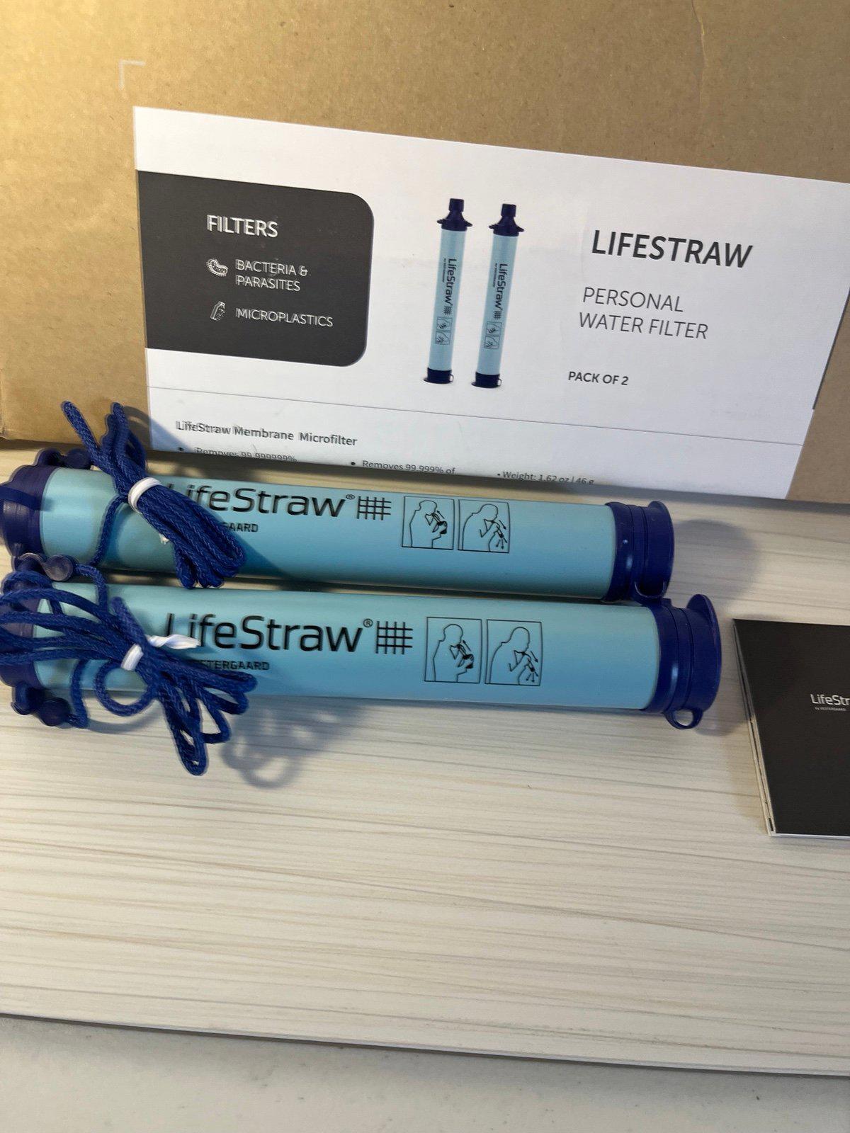 LifeStraw personal water filters