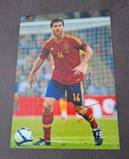XABI ALONSO - ES - 1. WM 2008 - SIGNED IN PERSON AUTOGRAMM AUTOGRAPH 20x28,5 CM