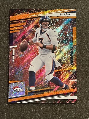 2022 Panini Prestige Russell Wilson Xtra Points # d /75 - First Broncos Uniform