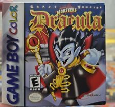 Monsters: Dracula Crazy Vampire (Nintendo Game Boy Color, 2001) CIB Complete!!!