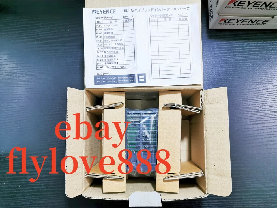 KEYENCE HI-02K Variable frequency drive brand new DHL - Image 4 of 4