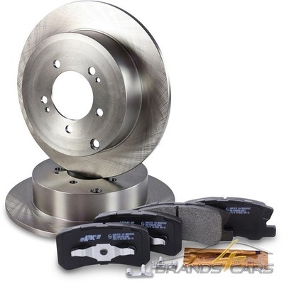 ATEC BREMSSCHEIBEN VOLL + BELÄGE HINTEN FÜR CITROEN C4 MITSUBISHI ASX OUTLANDER