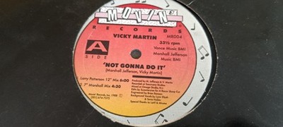 Vicky Martin - Not Gonna Do It - USA 12'' Vinyl - 1988 - Movin' Records