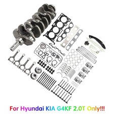 G4kf 2.0t Engine Rebuild Kit Crankshaft Con Rods Timing For Hyundai Sonata 1116 G4kf 2.0t Engine Rebuild Kit Crankshaft Con Rods Timing For Hyundai Sonata 1116