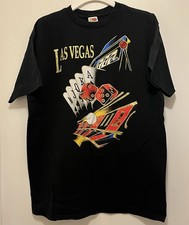 Vintage 1994 Las Vegas Tee Front Graphic Size XL