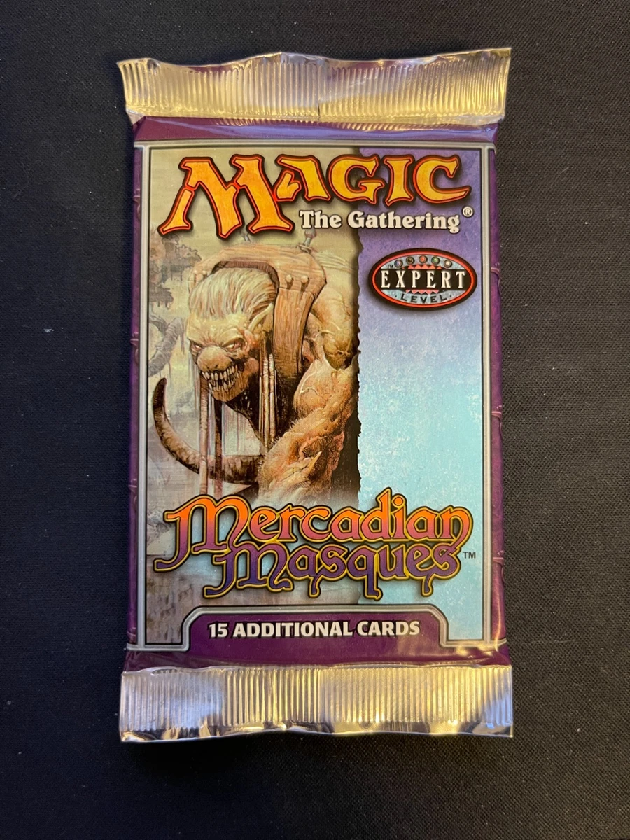 Magic: The Gathering Mercadian Masques Sealed Collectible Card Game Packs  for sale - eBay