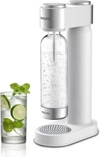 Philips Soda Maker Sparkling Water Machine White Easy Custom Carbonation
